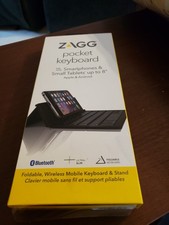ZAGG Foldable Pocket Keyboard for Smartphones  Small Tablets Bluetooth