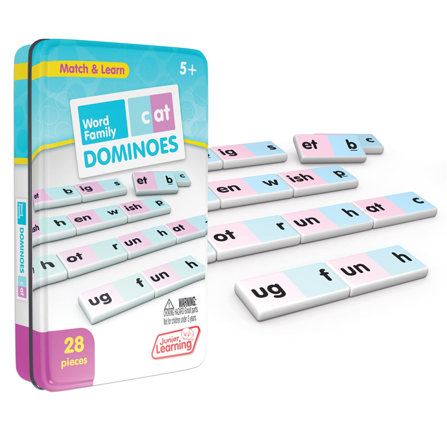 Word Family Dominoes Learning Game for Kids JL480