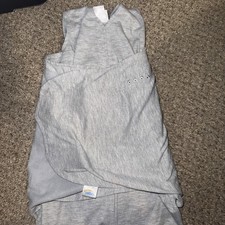 Halo Safe Dreams Wearable Swaddle Wrap 0-3 Months Light Gray
