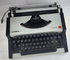 Vintage AEG Olympia Traveller Reiseschreibmaschine