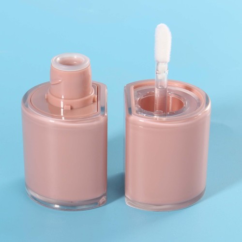 12 Stück 8 ml Halbrund Leere Lipgloss Tuben Großpackung mit Stab Rosa Sonnenfest - Bild 7 von 9
