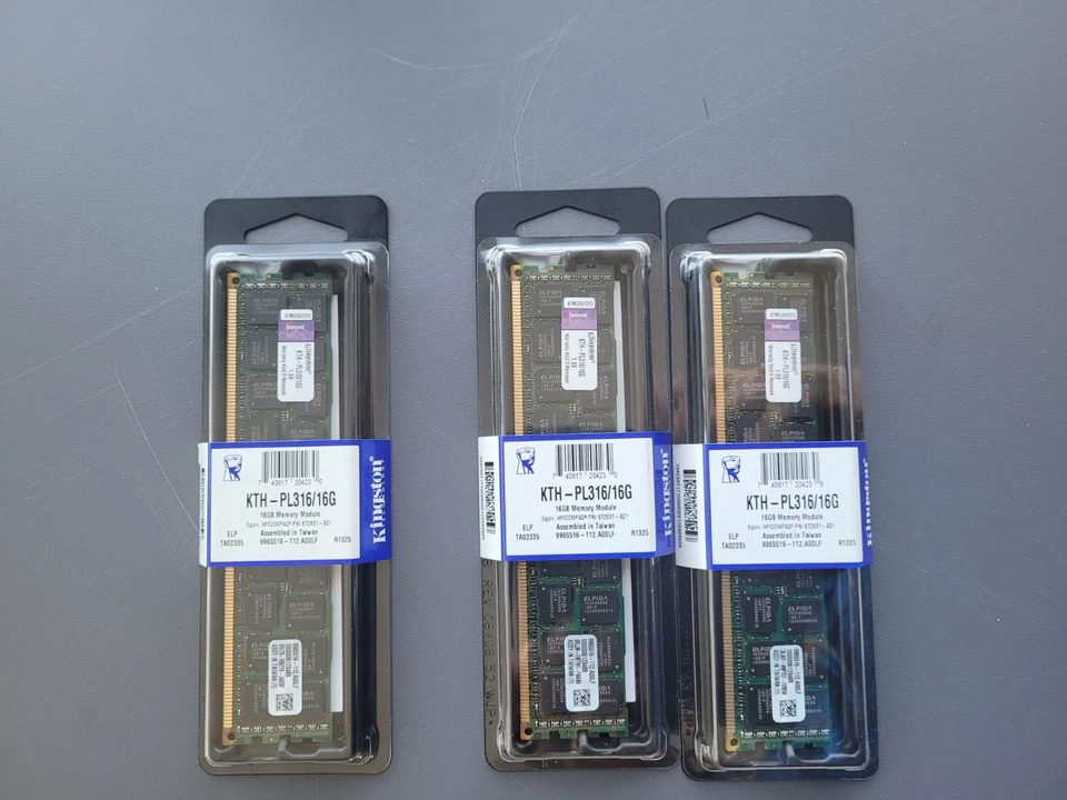 Kingston KTH-PL316/16G 16GB 2RX4 PC3 12800R Speichermodul / Memory Module 16GB - Bild 2 von 4