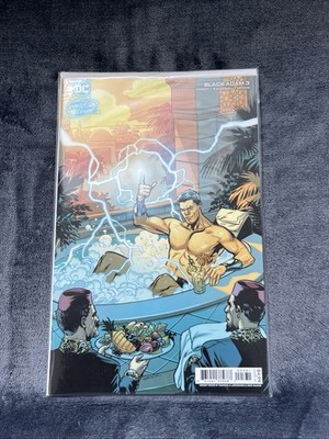 BLACK ADAM 3 NM/NM+ EMANUELA LUPACCHINO SWIMSUIT CARD STOCK VARIANT DC 2022