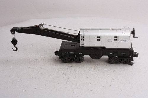 Carro grúa operativa ferroviaria Lionel 6-36840 calibre O Alaska LN | Zustand: Used