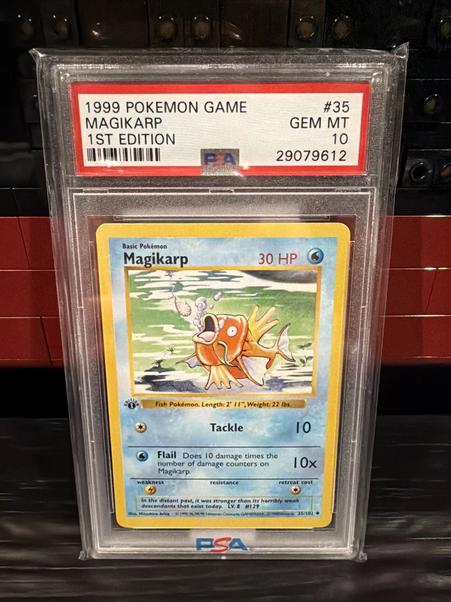 Pokémon TCG Professional Sports Authenticator (PSA) Base Set Grade