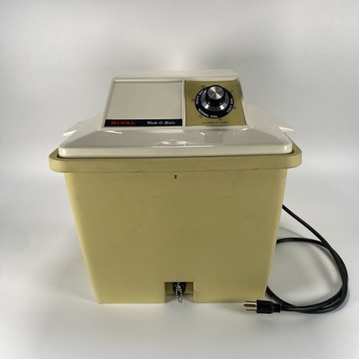 Vintage Rival Wash-O-Matic Portable Mini Washing Machine Model