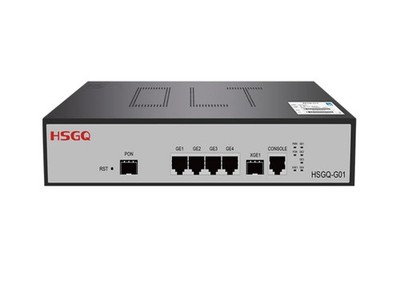 HSGQ GPON OLT 1*PON 2* PON C++++ 10GE UPLINK AC/DC power supply