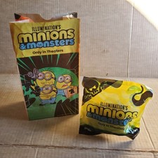 Minions and Monsters Wendys Happy Meal Toy 2026 Sealed Package With Bag