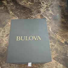 Bulova Men s Chronograph Quartz Black Dial Tw...