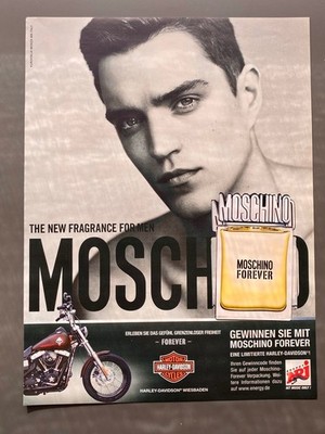 Moschino Forever Fragrance Men Harley-Davidson 2011 Vintage Ad Werbung Reklame