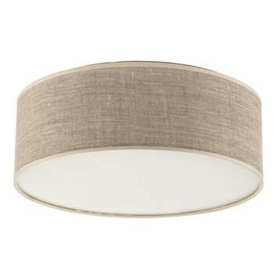 Euluna Deckenleuchte Canvas Deckenlampe Deckenlicht Leuchte Lampe beige Ø 38cm  