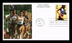 DR JIM STAMPS US COVER SUMMER OLYMPICS WOMEN'S RUNNING FDC MYSTIC CACHET