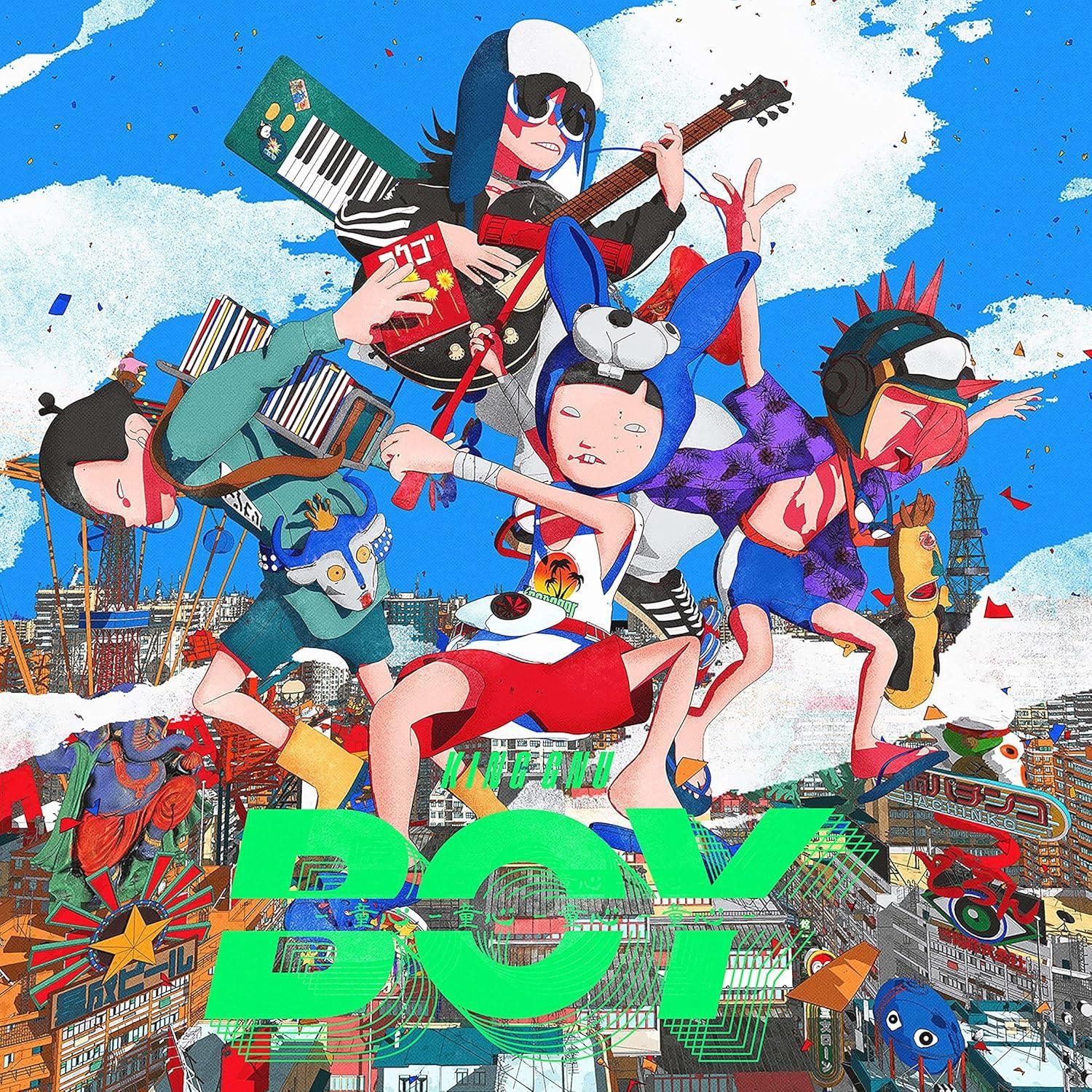 King Gnu CD Blu-rayセット CD BOY (Limited Edition) Japan King Gnu Music Ranking of Kings w
