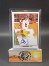 ALLEN LAZARD (RC) 2018 LEAF ULTIMATE DRAFT #d /10 SIGNATURE ROOKIE #BA-AL1 AUTO
