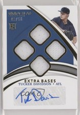 2021 Panini Immaculate Extra Bases 8/68 Tucker Davidson #EB-TD Auto uk2