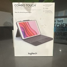 Logitech Combo Touch Detachable Keyboard Case for iPad 7th, 8th 9th Gen