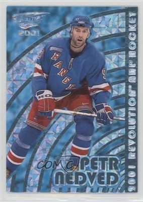 2000-01 Pacific Revolution Shadow Series Blue 33/85 Petr Nedved #98 1i0