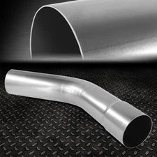 2.5" Inch OD DIY Custom 45 Degree Mild Steel Mandrel Bend Exhaust Pipe Tubing