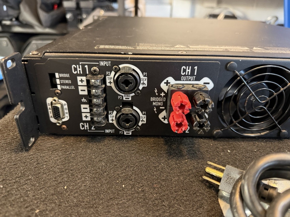 QSC PowerLight 1.4 2-Channel Stereo 1400W Power Amplifier PL1.4 PL