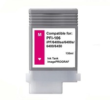 PFI106 Magenta Ink Tank Cartridge For Canon IPF 6400s 6400se 6400 6450