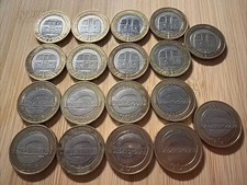 9x 2013 London Underground Train And 9x Underground Roundel 2 Pound Coins