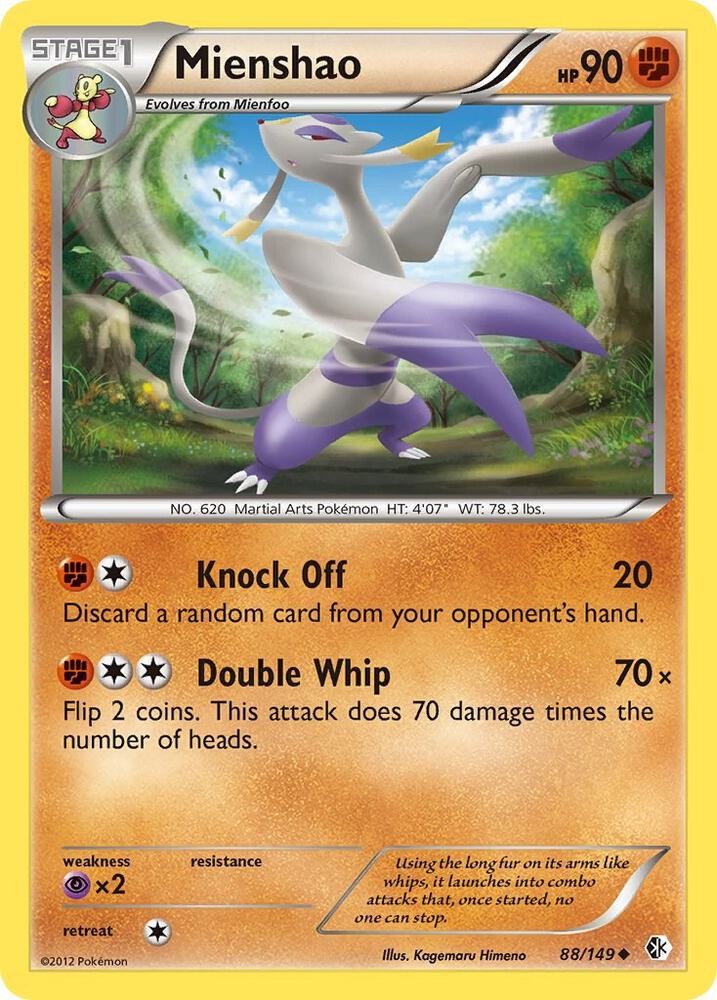 Boundaries Crossed Mienshao 88/149 Uncommon LP