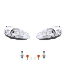 Scheinwerfer Set Halogen passend für Fiat Punto 199 07/08- Leucht. Links Rechts