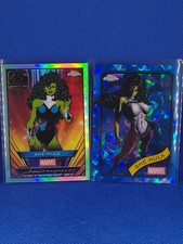 Marvel Topps Chrome 2025 She-Hulk 2025/26 45th Anniv. MA-14+ Base Sapphire #110