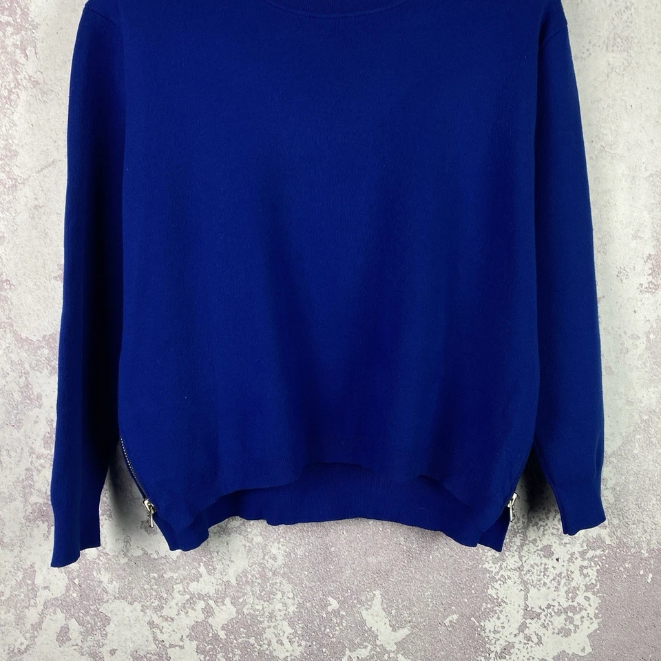 Suéter Vintage Acne Studios Para Mujer Lujo Y2K Manga Larga Italia Azul Talla XS Foto 3 de 4