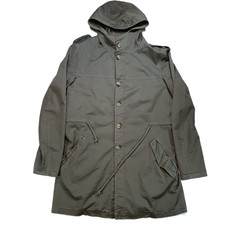 Adamus Jacke Men Gr. L Grün Military Style Parka Mantel Casual Outdoor Baumwolle