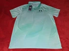 UNDER ARMOUR   GOLF  DRI FIT   MENS LARGE  GREEN   POLO   SHIRT  NEW W/ TAGS