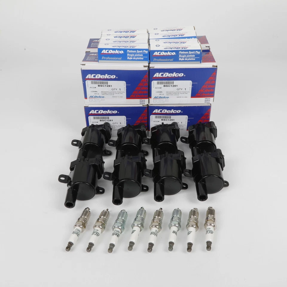 8PCS Ignition Coils Fit Chevrolet G/M 5.3L 6.0L 4.8L BSC1251 D585 UF262 41-962 - Image 2 of 4