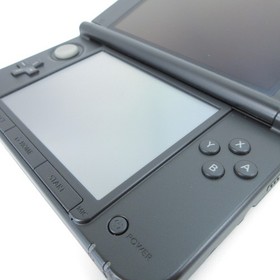 【Excellent】Nintendo 3DS LL XL Black Console ONLY Japanese Edition #NET1222/01