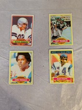 NFL card image variation 1970'S Mike Thomas Dan Fouts Tony Franklin or  you pick