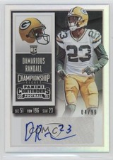 2015 Contenders Rookie Championship Ticket 4/99 Damarious Randall #255 Auto 2d7
