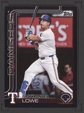 2025 Topps Series 2 Nathaniel Lowe Black /74 #259 Rangers