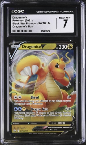 Dragonite V graded CGC 7 for sale on eBay