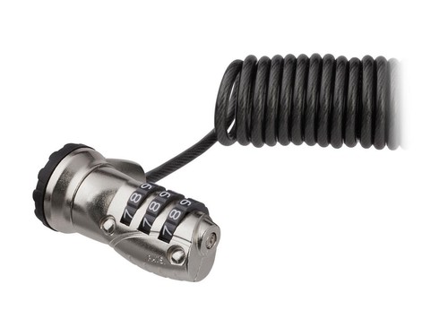 StarTech.com LTLOCK3DCOIL Laptop Cable Lock - With 6' Self-Coiling Cable - - Picture 3 of 4