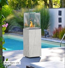 NeoCube O Terrassenofen Gas Ofen Garten Mont Blanc silk Balkon Heizpilz Terrasse
