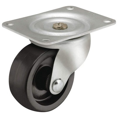 SHEPHERD CASTER PSQ25115ZN-3E Plate Caster,Swivel,Polyolefin,3 1/4''H 60EZ05