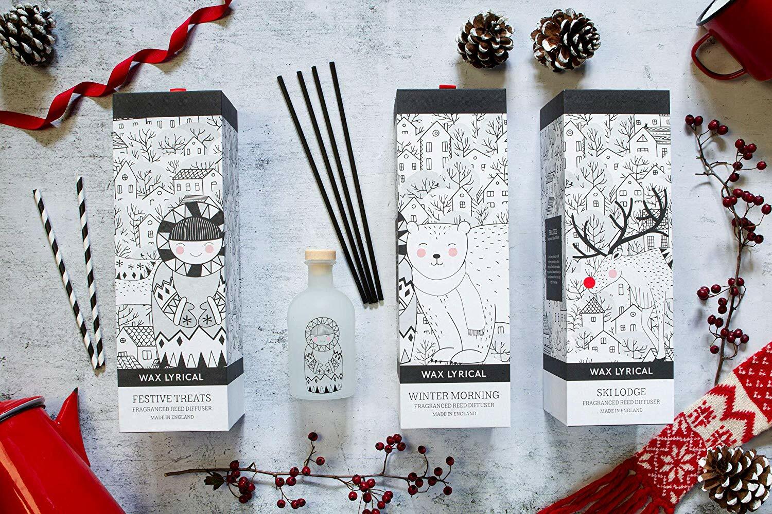 Wax Lyrical Winter Morning Scented Reed Diffuser 180ml - Baby It's Cold ...