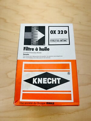 Knecht OX 32D oil filter m110 m116 m117 0001800609