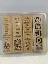 Stampin Up Little Inspirations 2000 Four Stamp Set