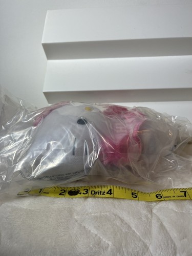 TY Hello Kitty Cheerleader Beanie Baby 5 inches Sanrio 2014 Pink And White Plush - Picture 14 of 14