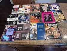 Lot of 15  JEWELRY-MAKING Project/How-to Books Metal Clay Enamel
