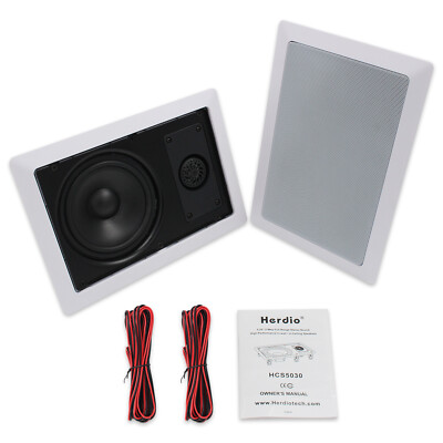 4Pack Herdio 5.25'' in/outdoor Ceiling Bluetooth ceiling speakers surround system