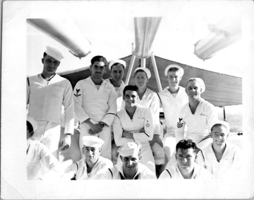 Hot Handsome Beefcake US Navy Sailors Uniform 1930s Vintage Photo Gay Interest - Afbeelding 1 van 2