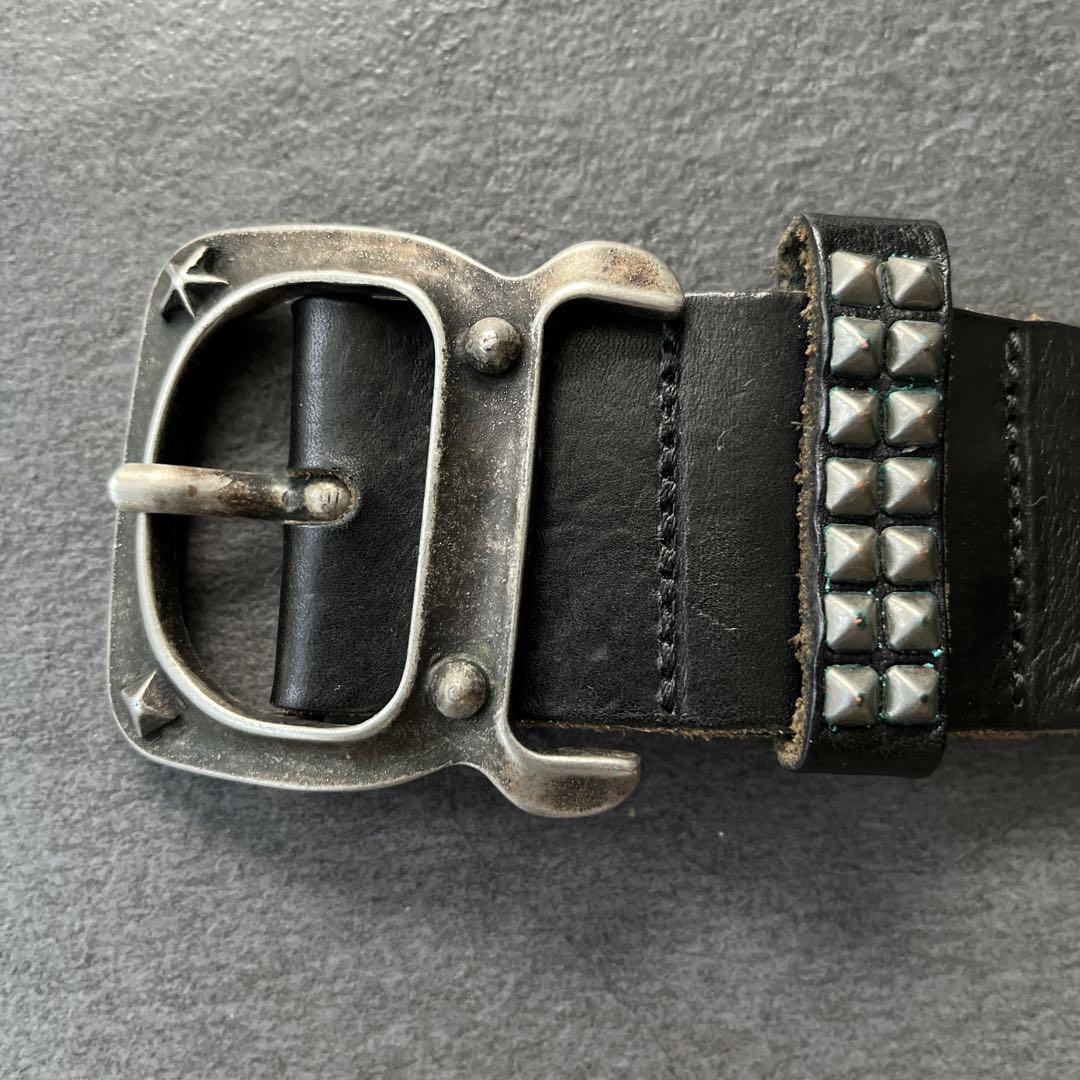 Diesel Women Logo Stud Belt 80Cm/Made In Italy/18 340 Yen