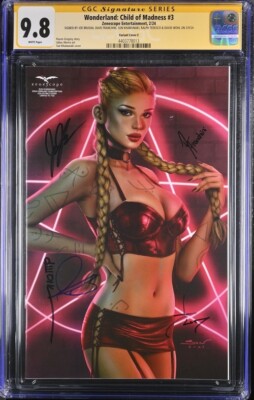 Wonderland: Child of Madness #3  Signature Series 9.8 by Sun Khamunaki LE 150