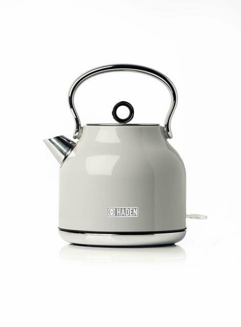 Haden 196316 Heritage Grey Cordless Kettle BPA 3000w for sale